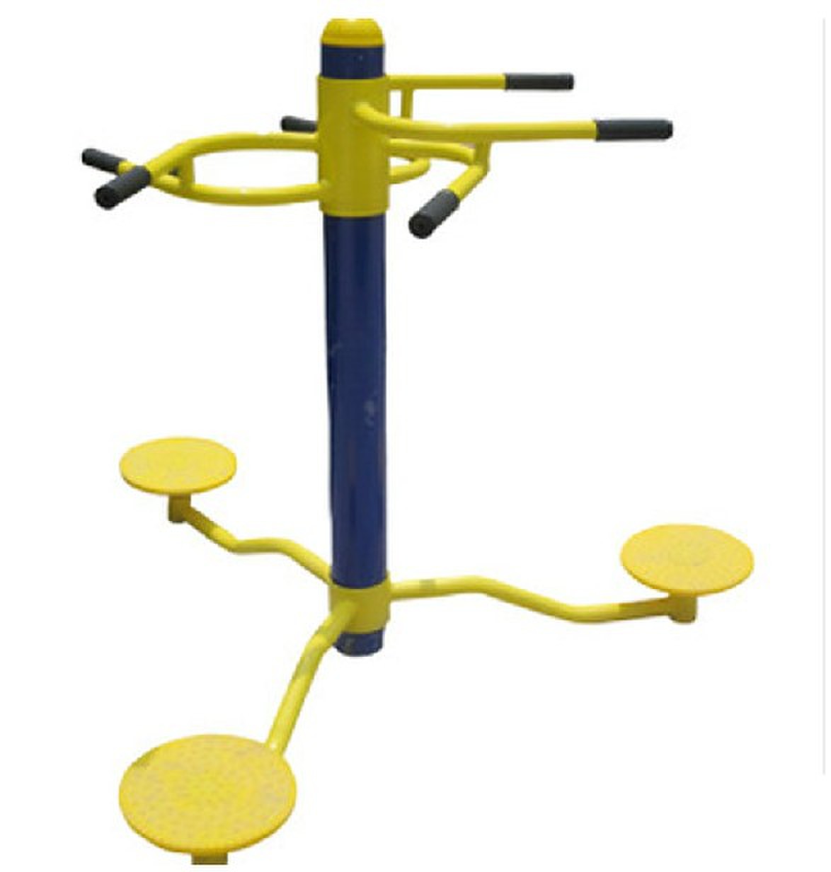 健身路径户外三人扭腰器转腰器